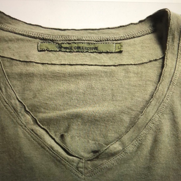 N.I.C.E. COLLECTIVE RAW V-NECK DRAK GREY - Picture 5 of 5